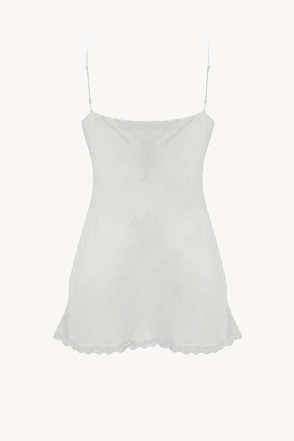 Silk Camisole Top in White