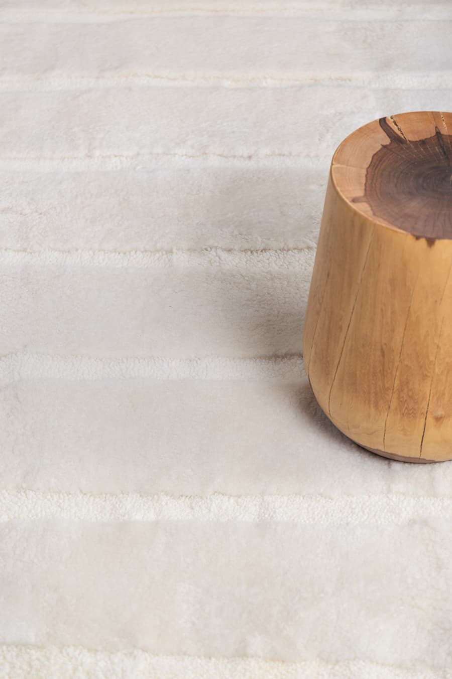 SUMMIT | Stripes Shearling Rug