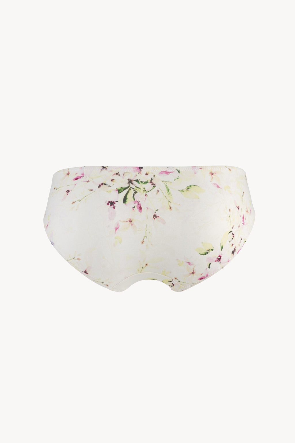 Sunbleached Floral Silk & Organic Cotton Brief