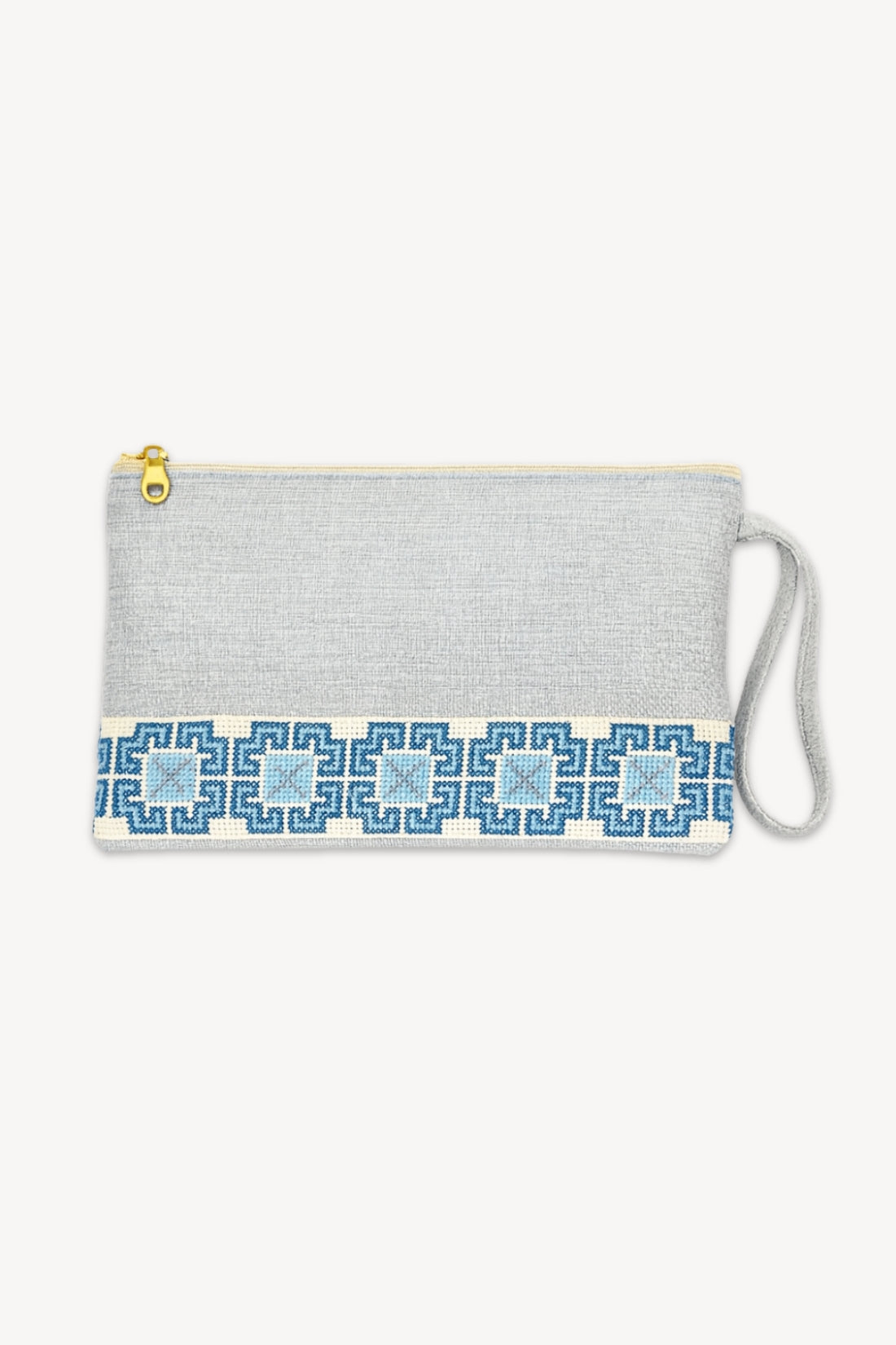 Safa Tatreez Pouch - Blue