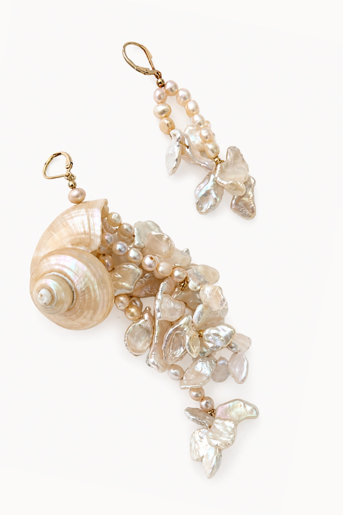 Mareah Pearl Shell Earring Pair