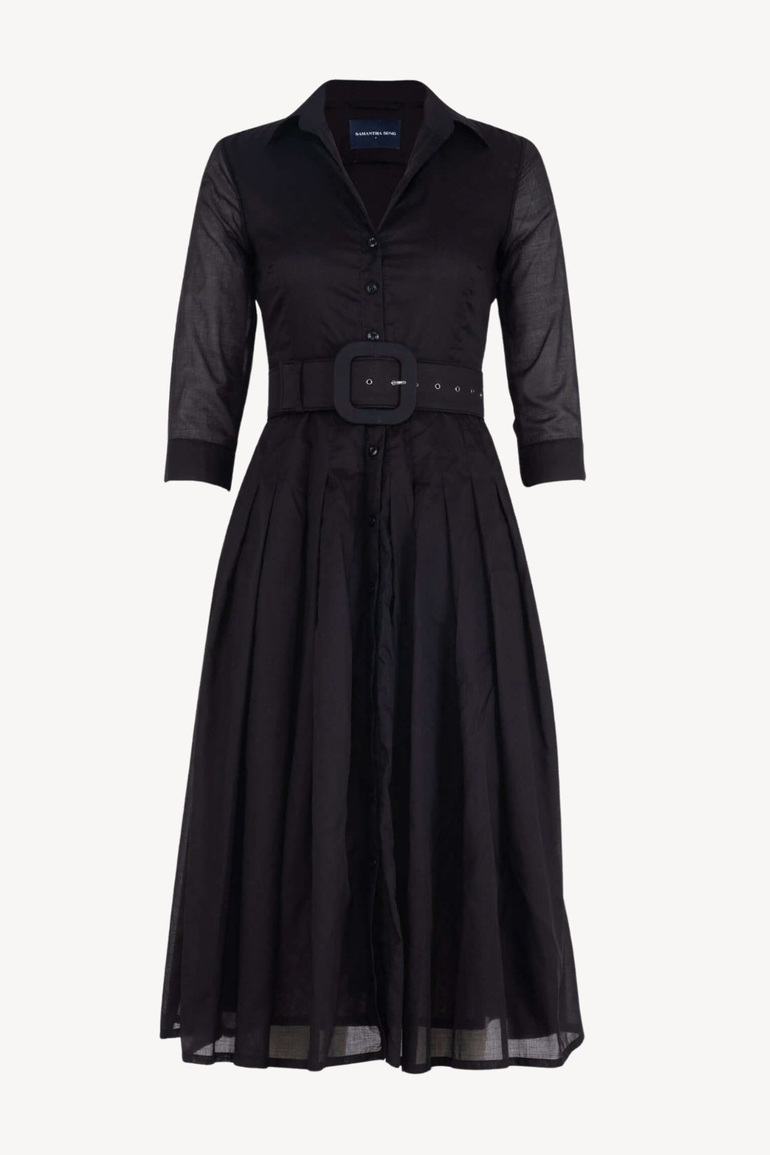Audrey Dress #4 Solid Black Dress
