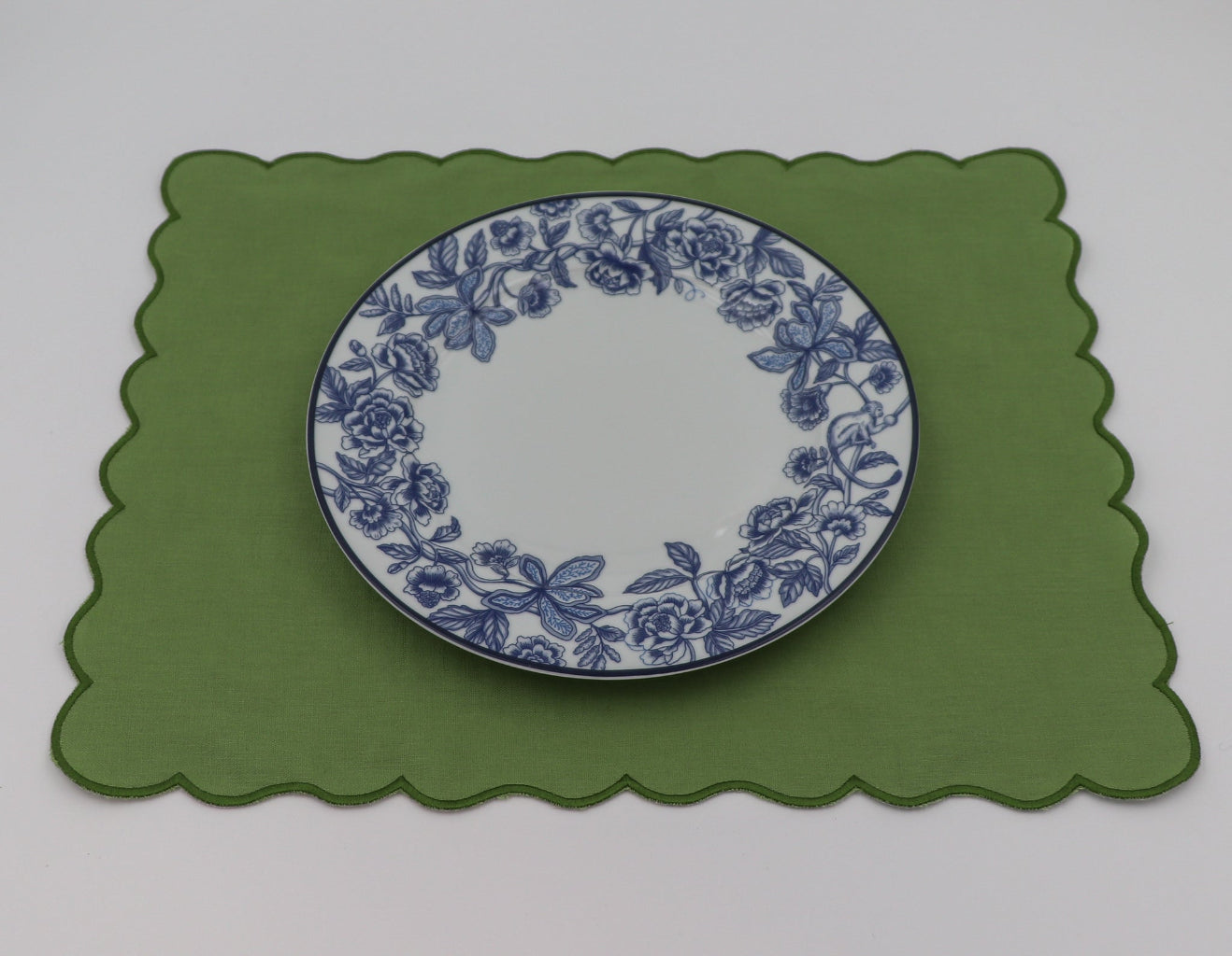 Bombay Blue Dinner Plate | Set of 4 (+1 Bonus Plate)
