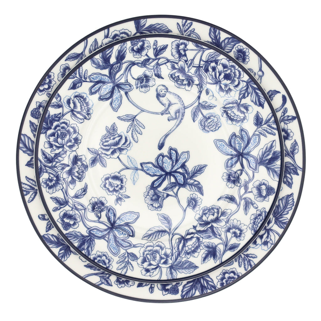 Bombay Blue Starter Plate | Set of 4 (+1 Bonus Plate)