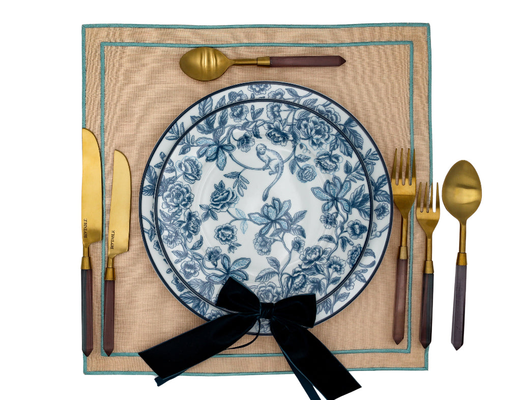 Bombay Blue Starter Plate | Set of 4 (+1 Bonus Plate)