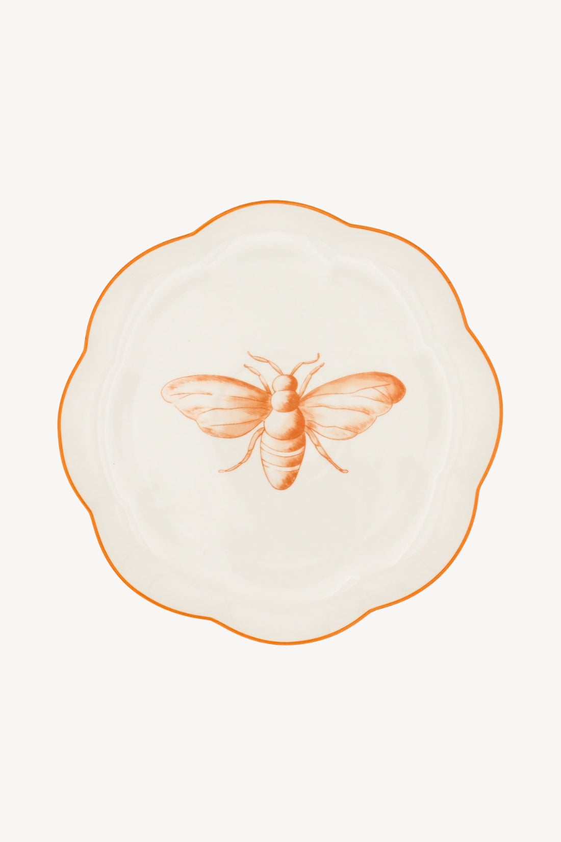 Bumble Homecoming Scalloped Starter Plate - Set of 4 (+1 Bonus Plate)