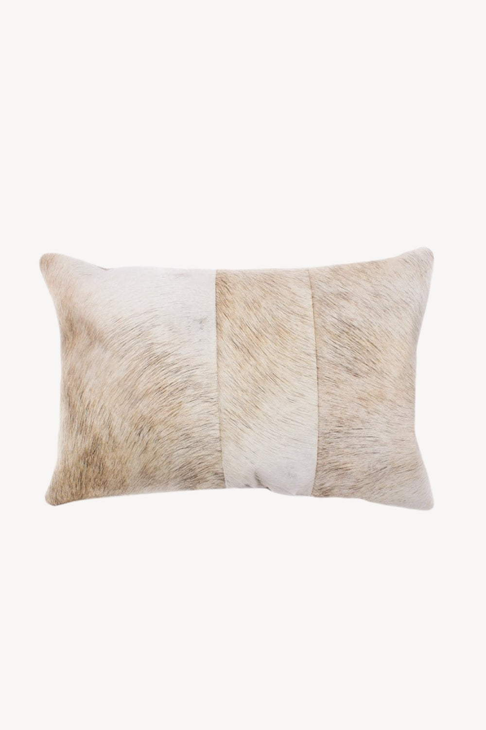 Tri Cowhide Lumbar Pillow