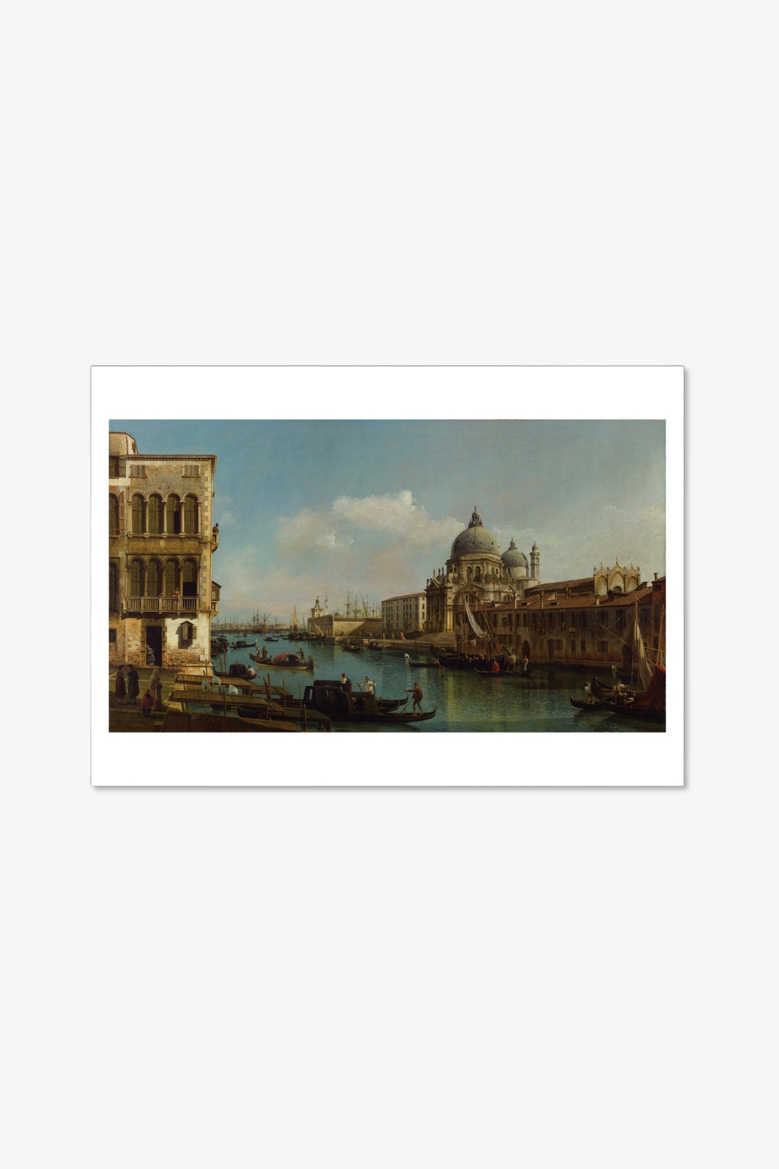 Bellotto - View of the Grand Canal | Postcard