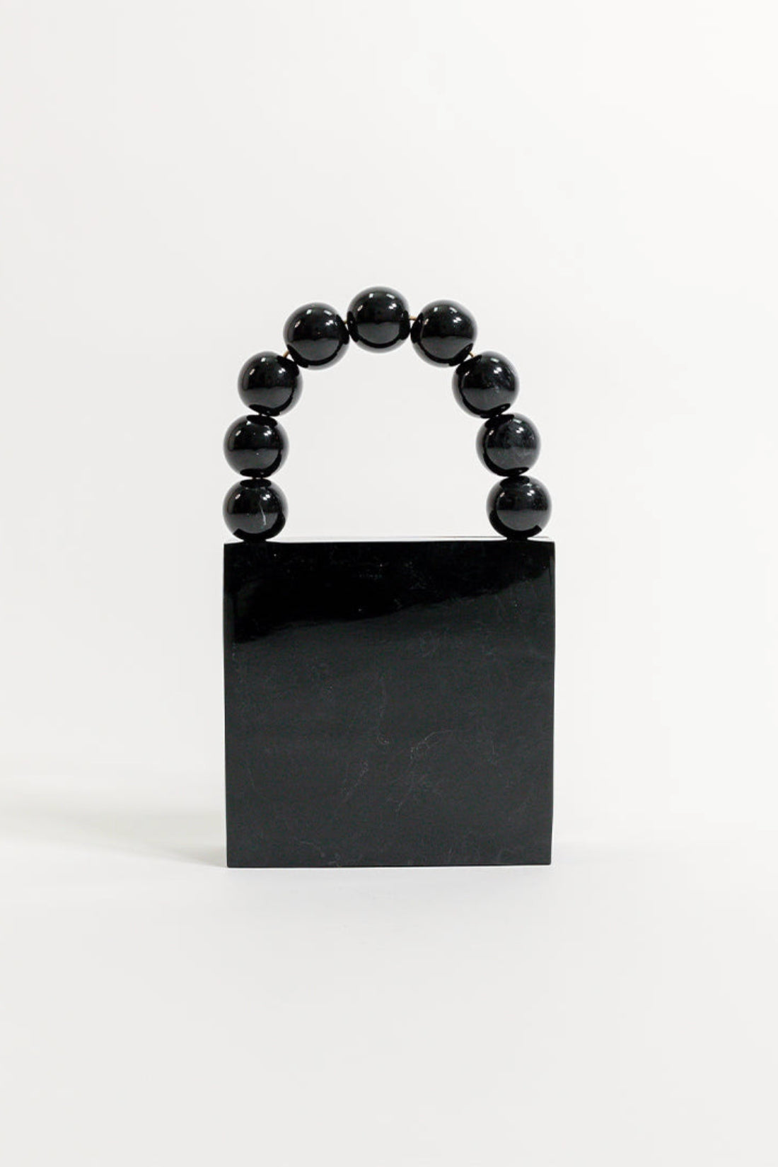 Twinkling Noir Mosaic Clutch