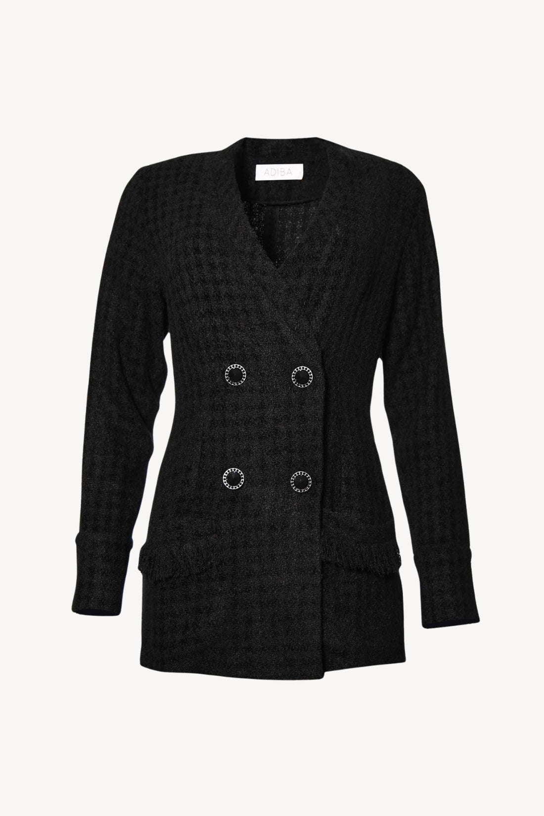 Gerbera Tweed Black Blazer