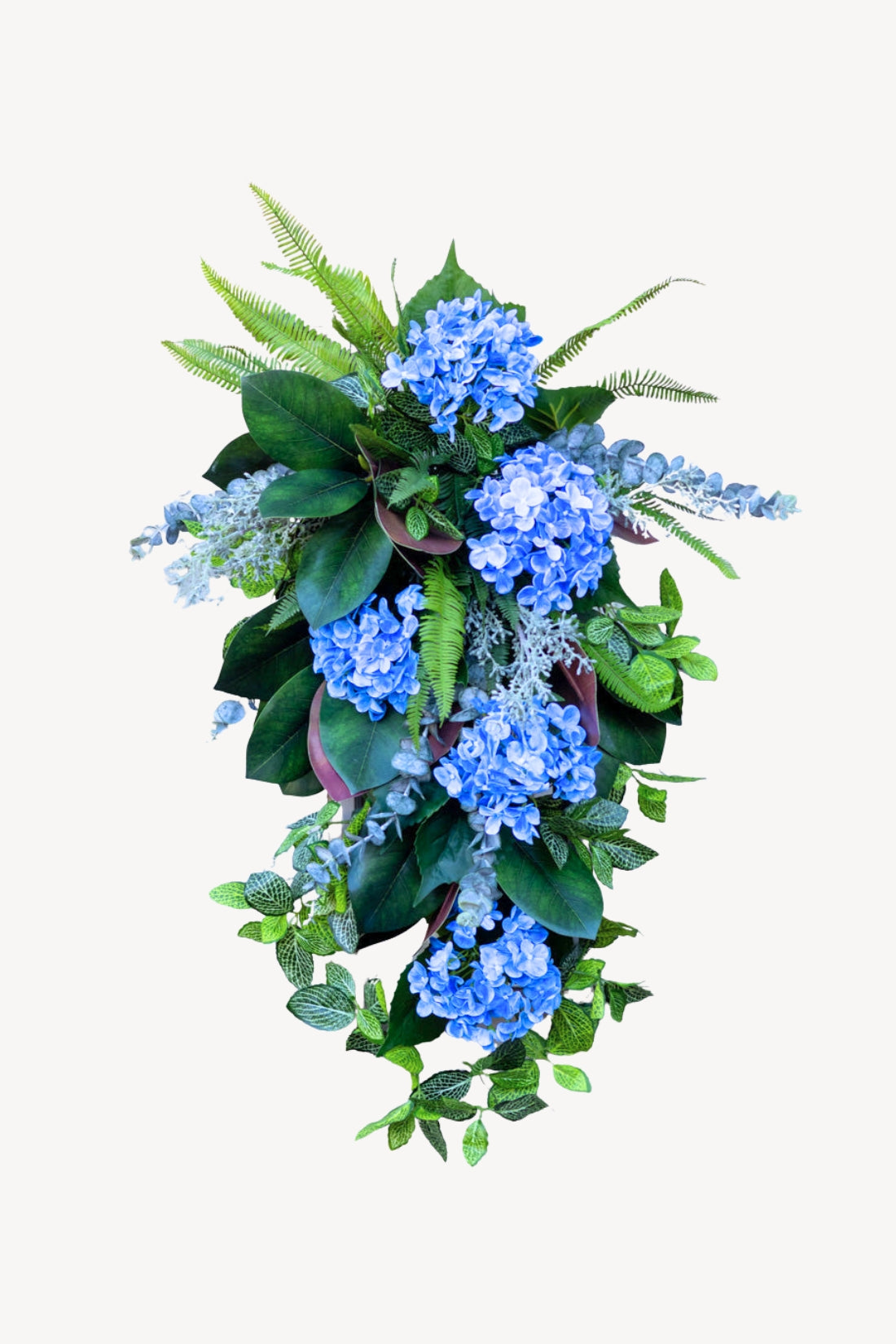 Blue Hydrangea Down Drop