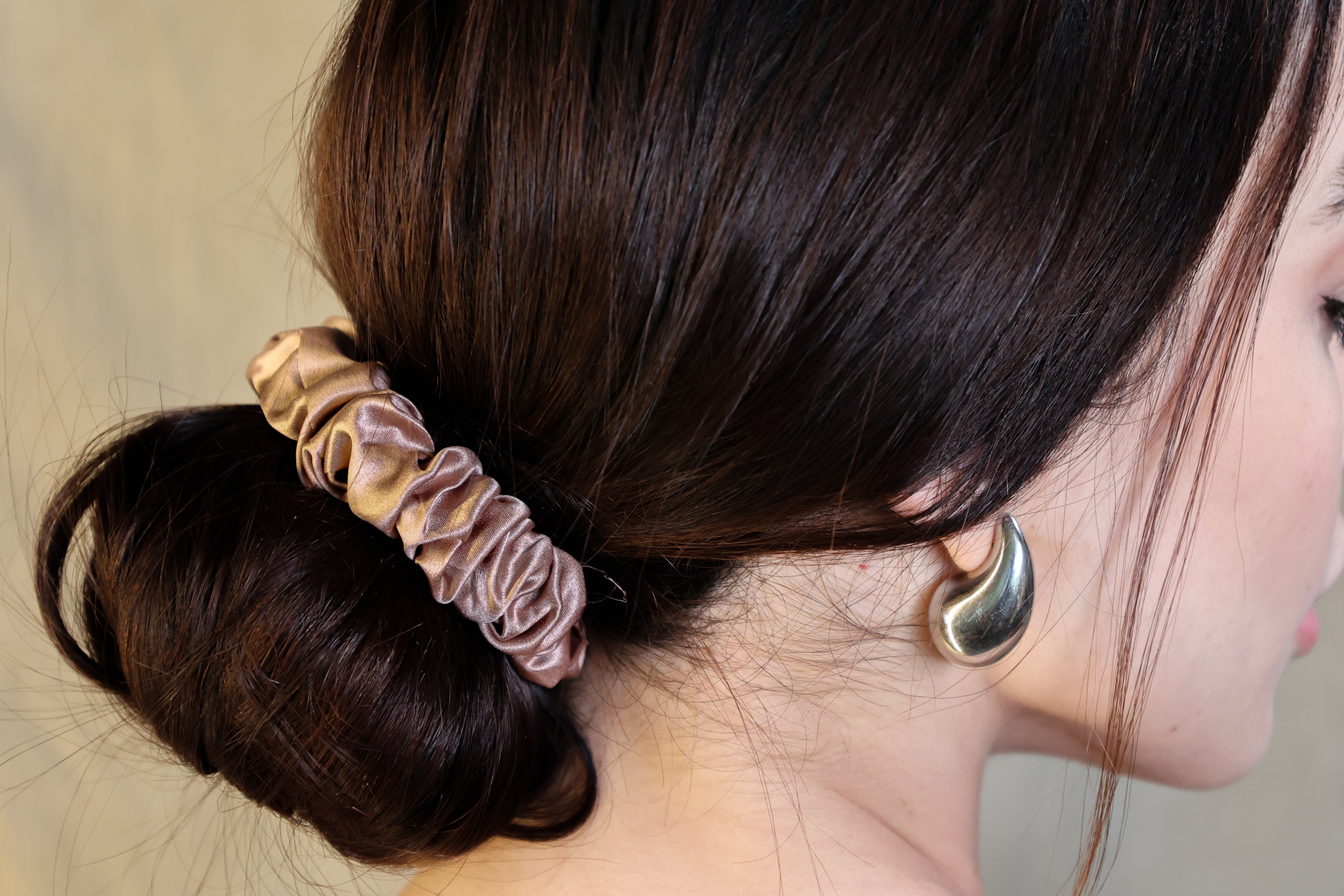 Small Silk Scrunchie