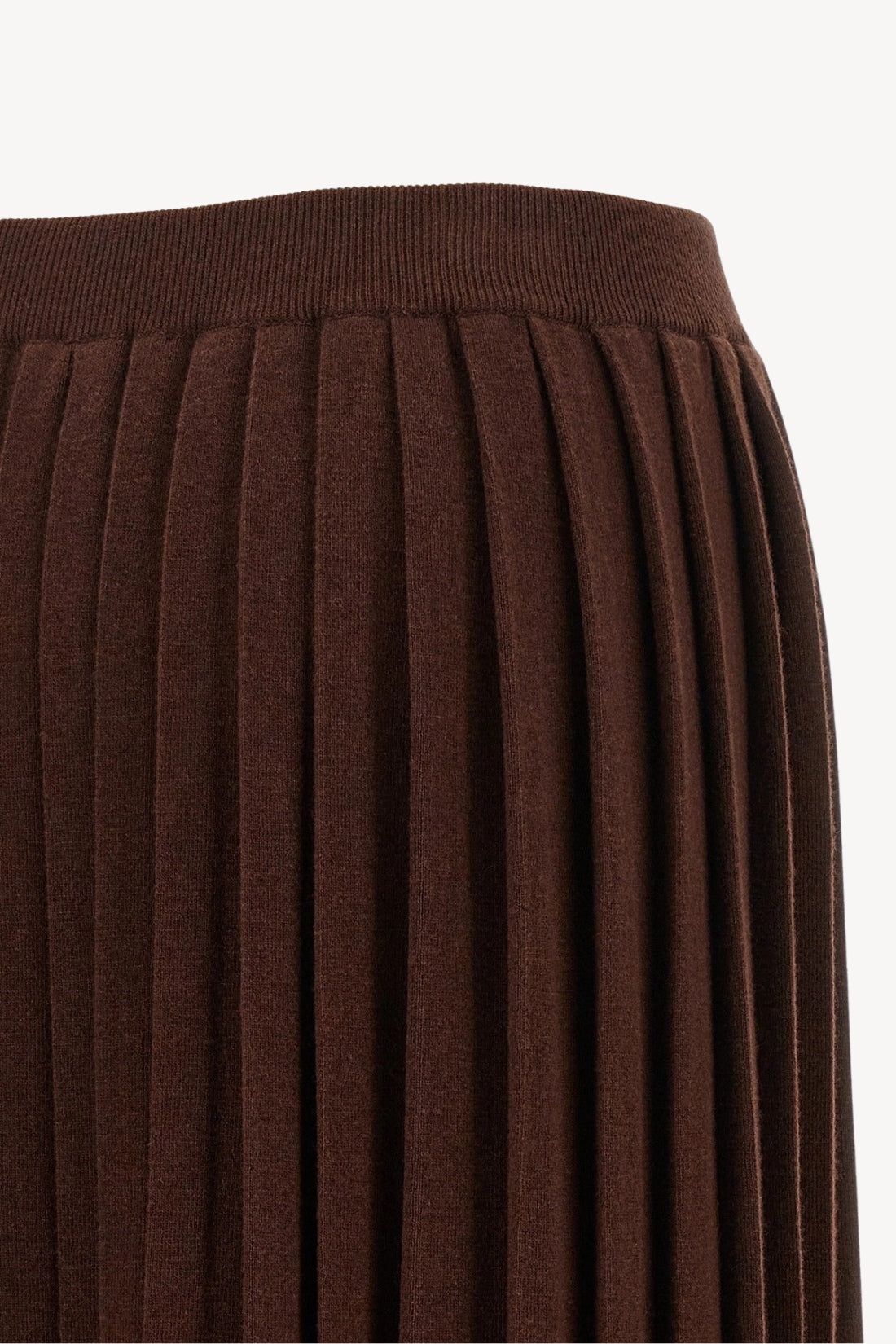 Knitted Pleated Skirt