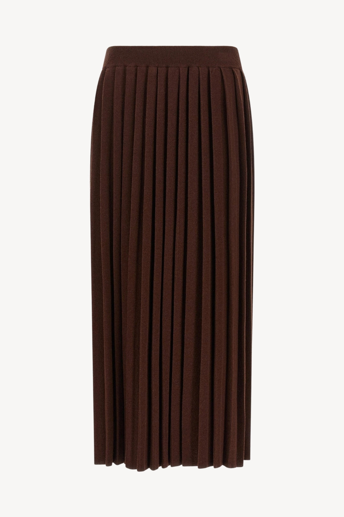 Knitted Pleated Skirt