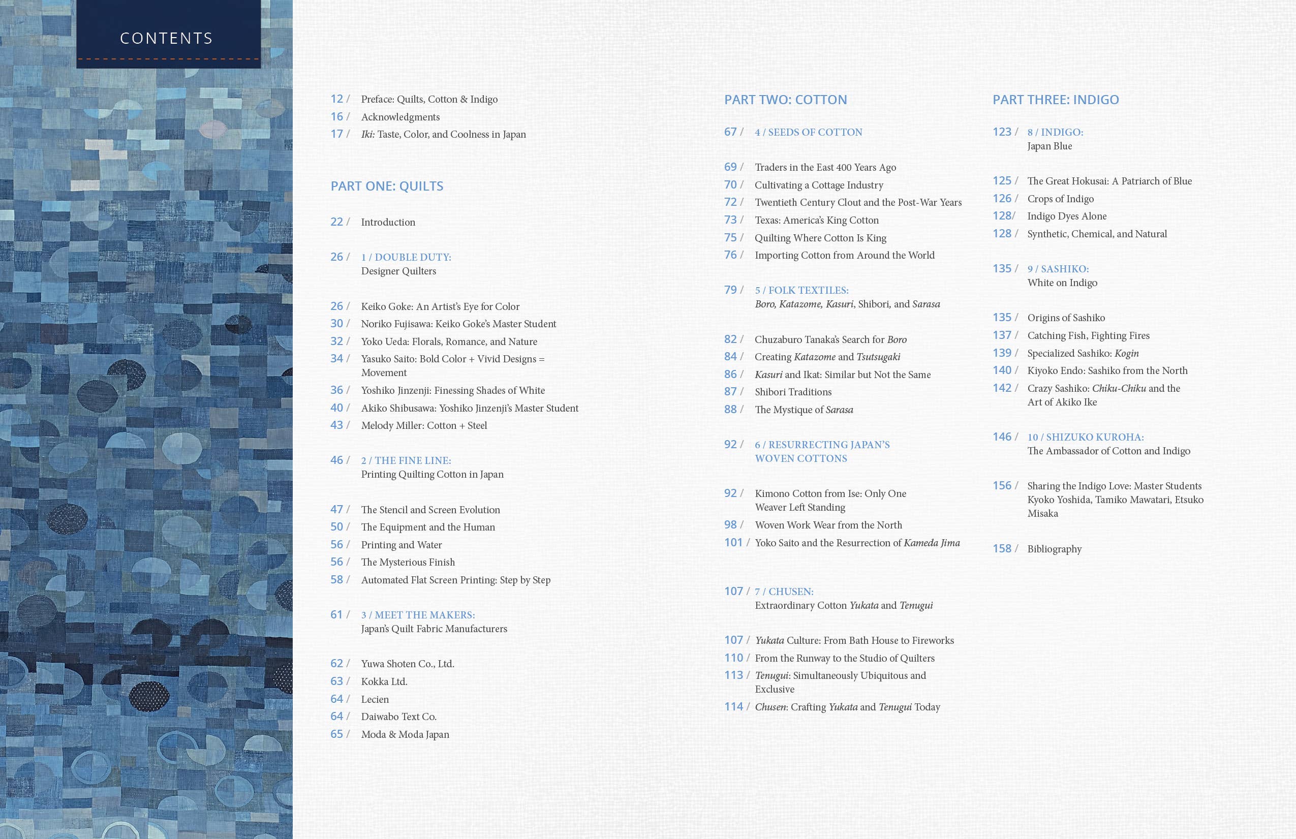 Cotton & Indigo from Japan