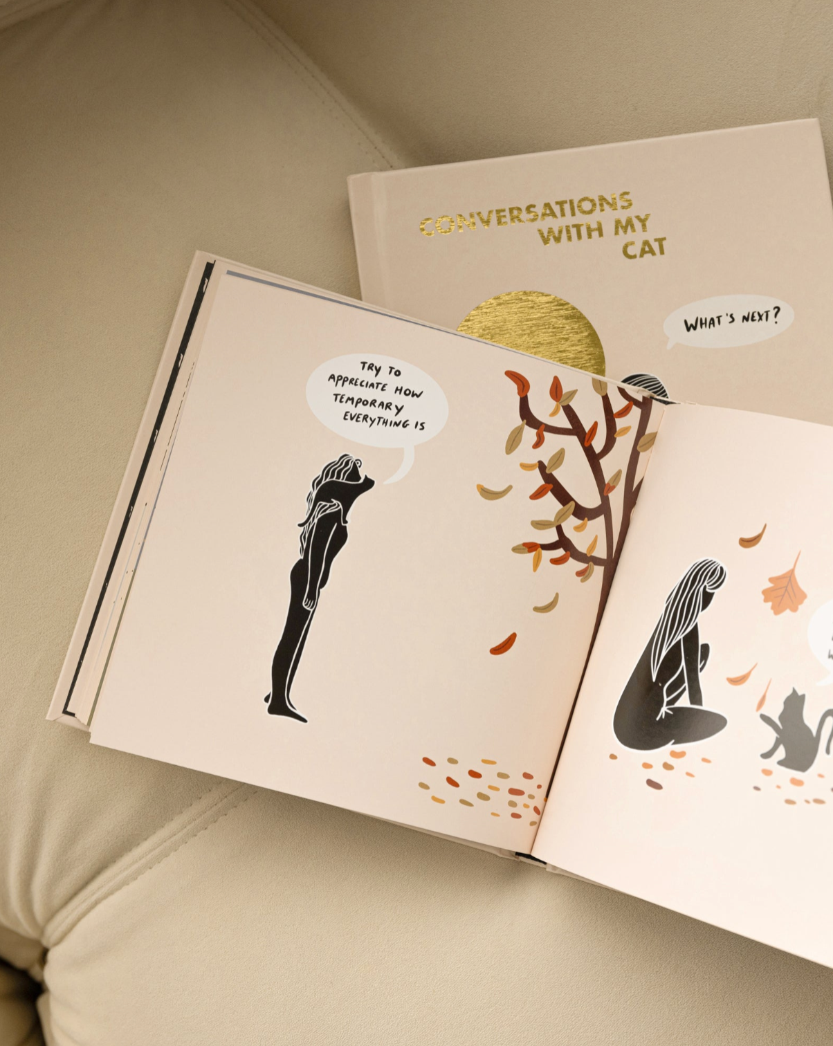 Conversations With My Cat - illustrated book