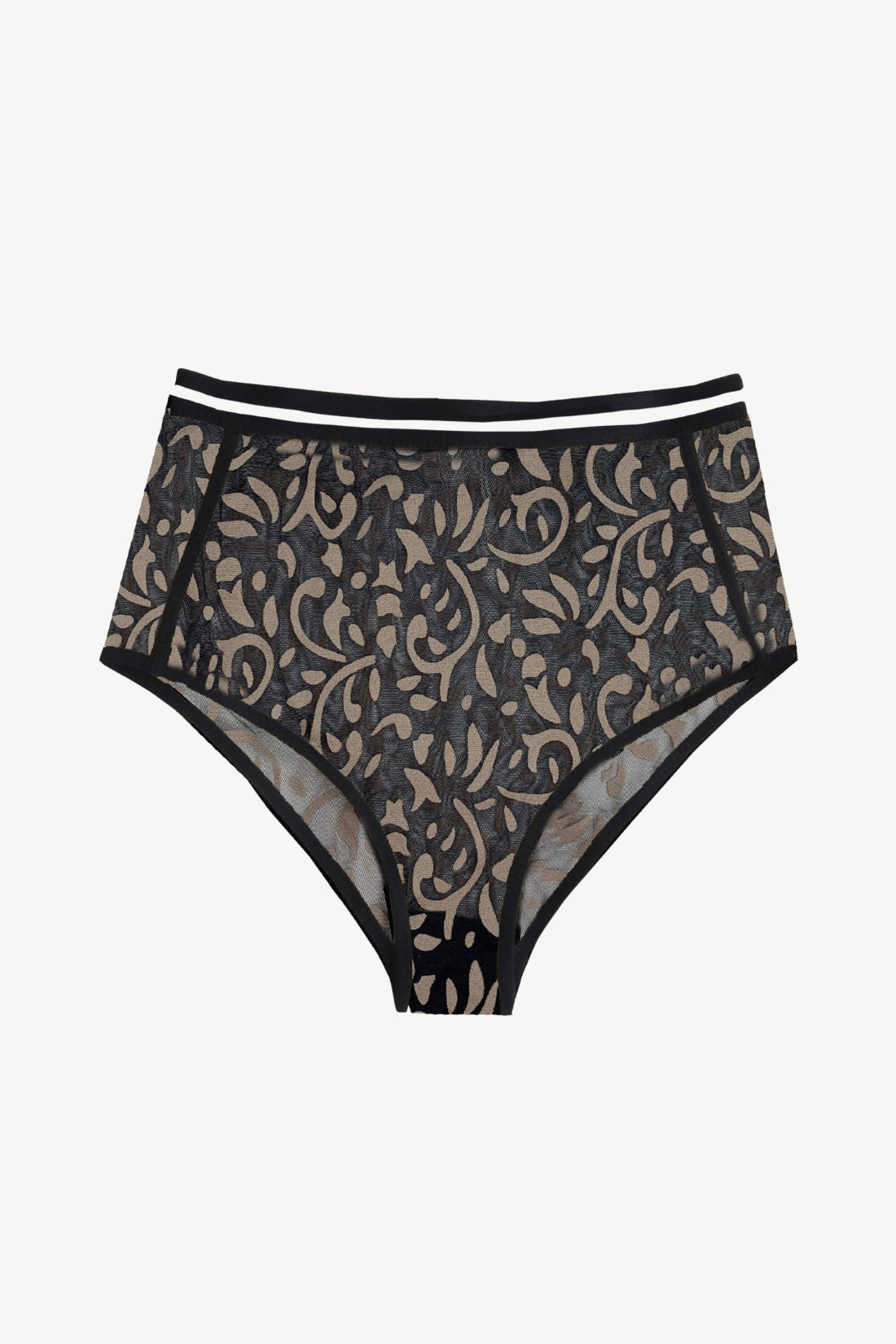 Celeste High Rise Mesh Underwear
