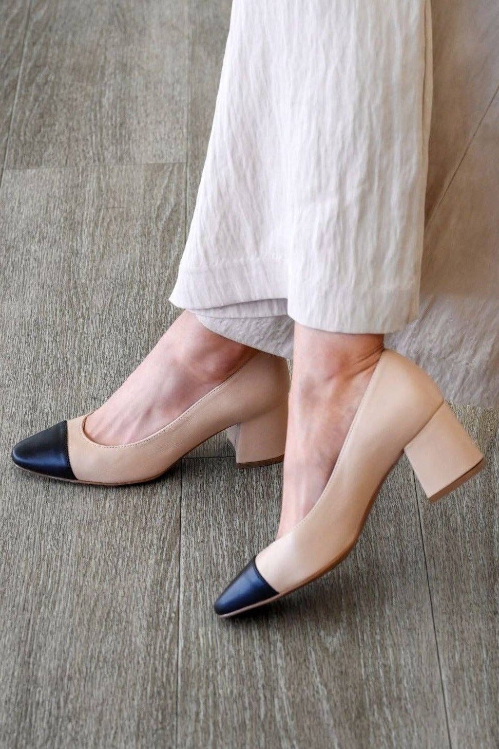 Elara Nude with Black Tip