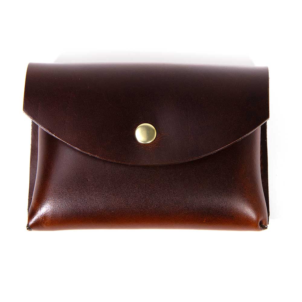 Waxed Leather Wallet and Card Holder