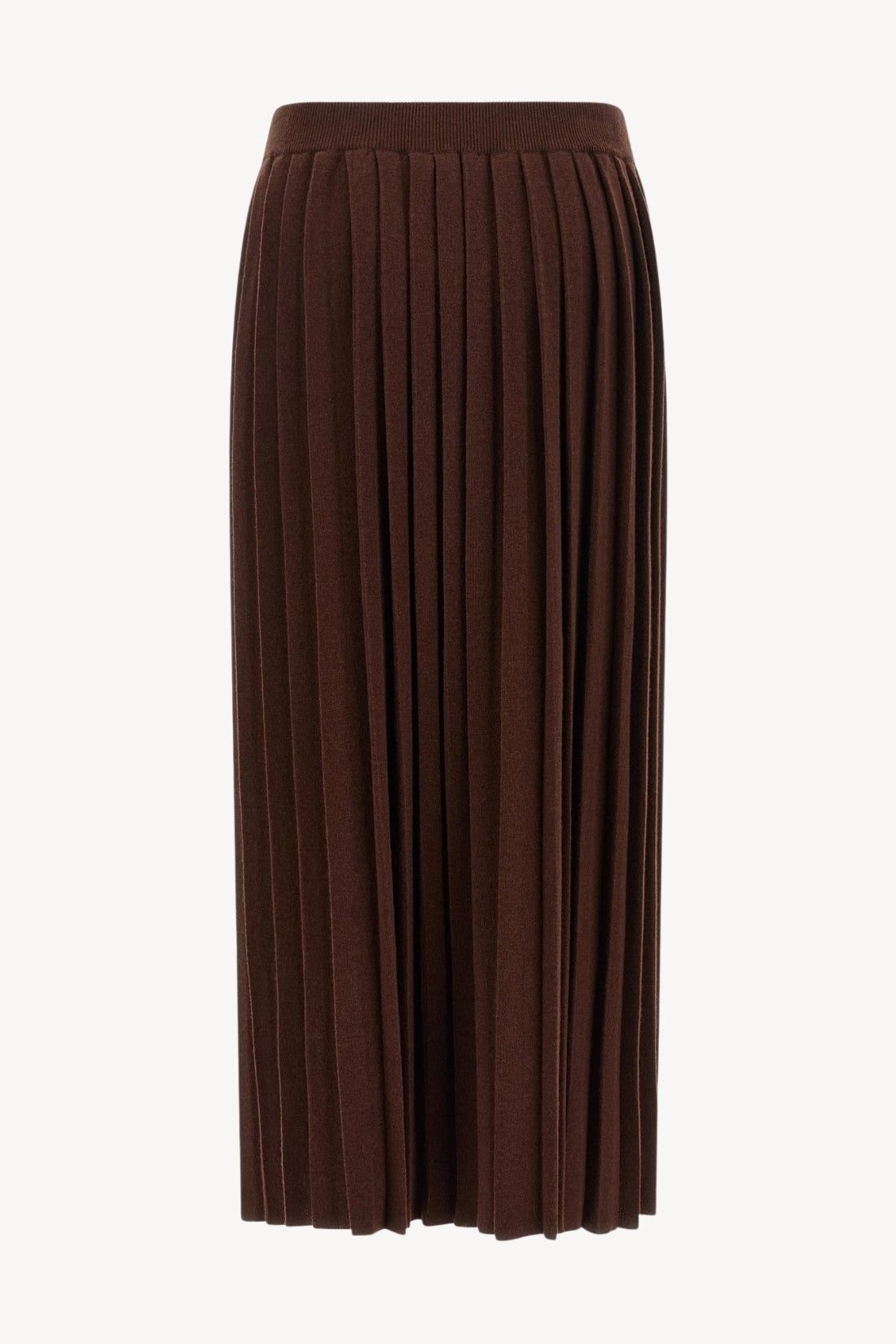 Knitted Pleated Skirt