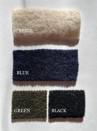 Cigala Coat in Beige Organic Wool