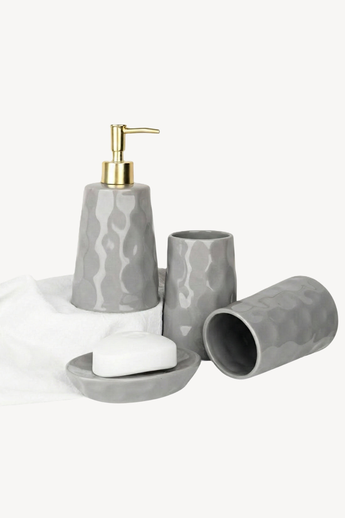 Bring Nature Inside Liquid Bathroom Set Recycled Eco-Clay