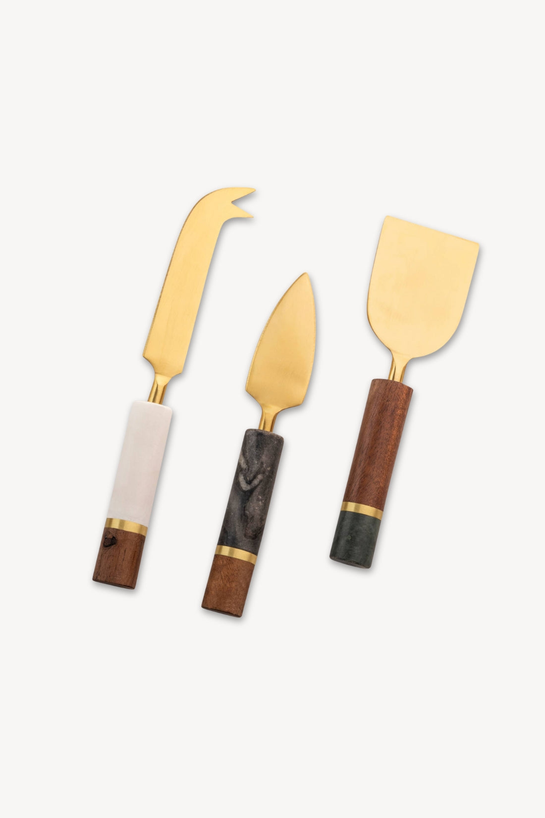 Evora Marble Cheese Knives