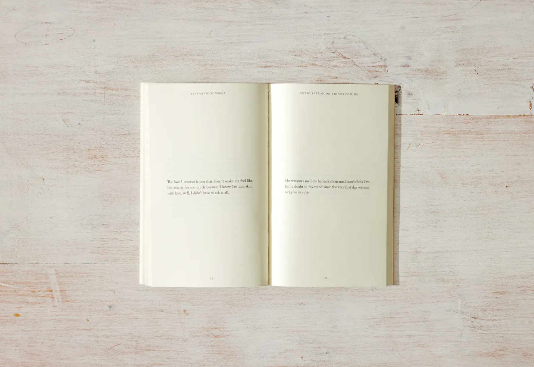 Anticipate Good Things Coming by Stephanie Fonseca