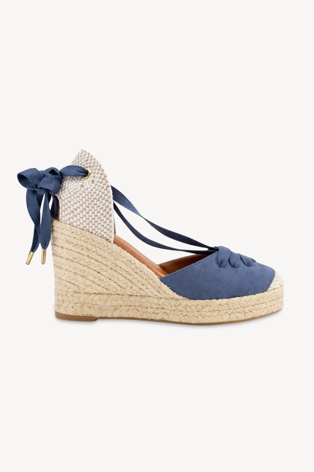 Jimena High Laces French Blue Laced