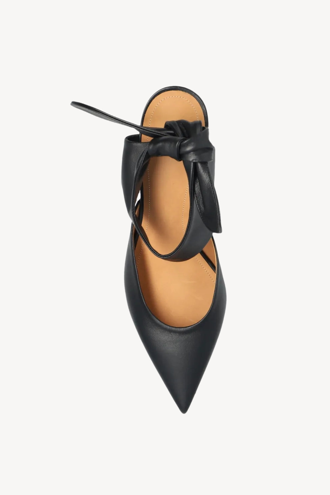 Jodie Knotted Leather Pumps