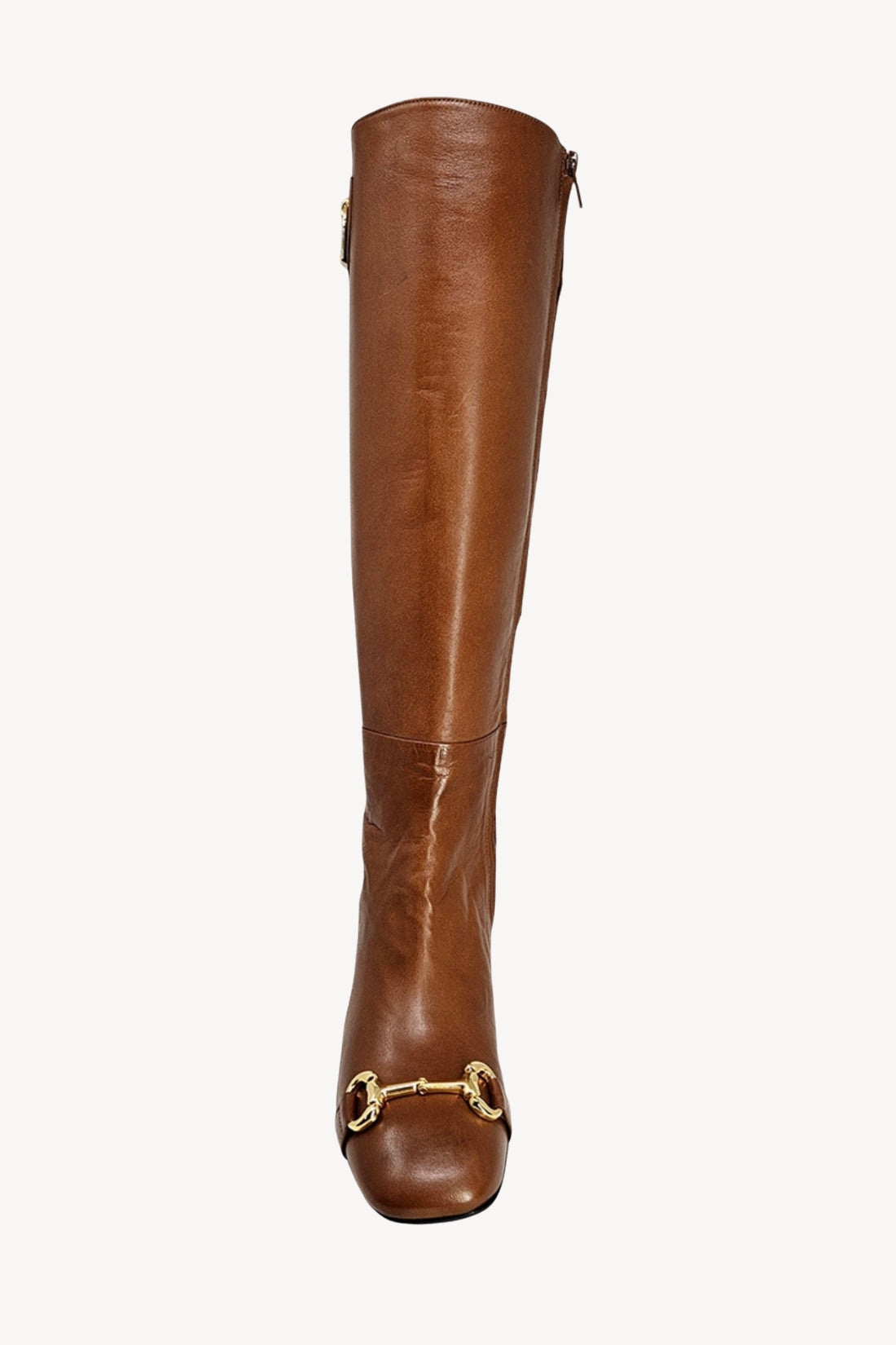 Cognac Tall Lock Boot