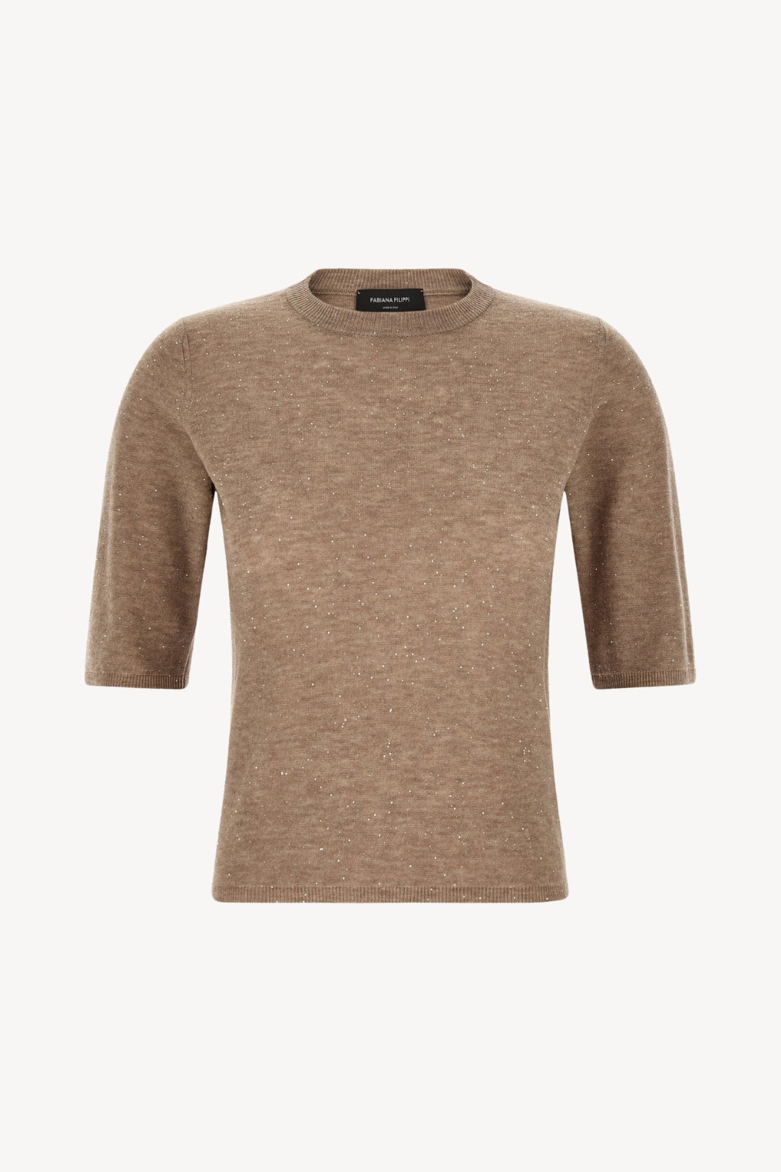 Micro Sequin Knitted Shirt