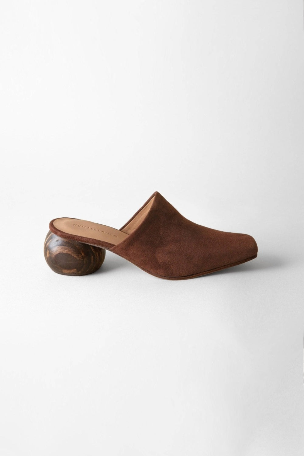 Mina Mule | Chocolate Suede
