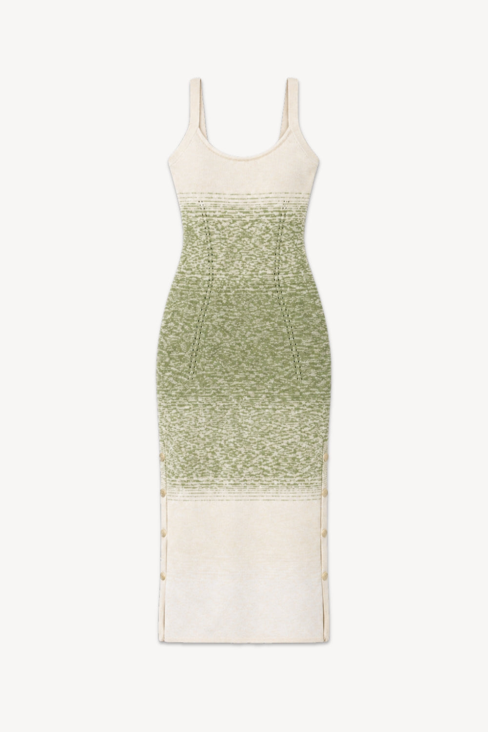 Yedda Ombré Sweater Dress | Olive Combo