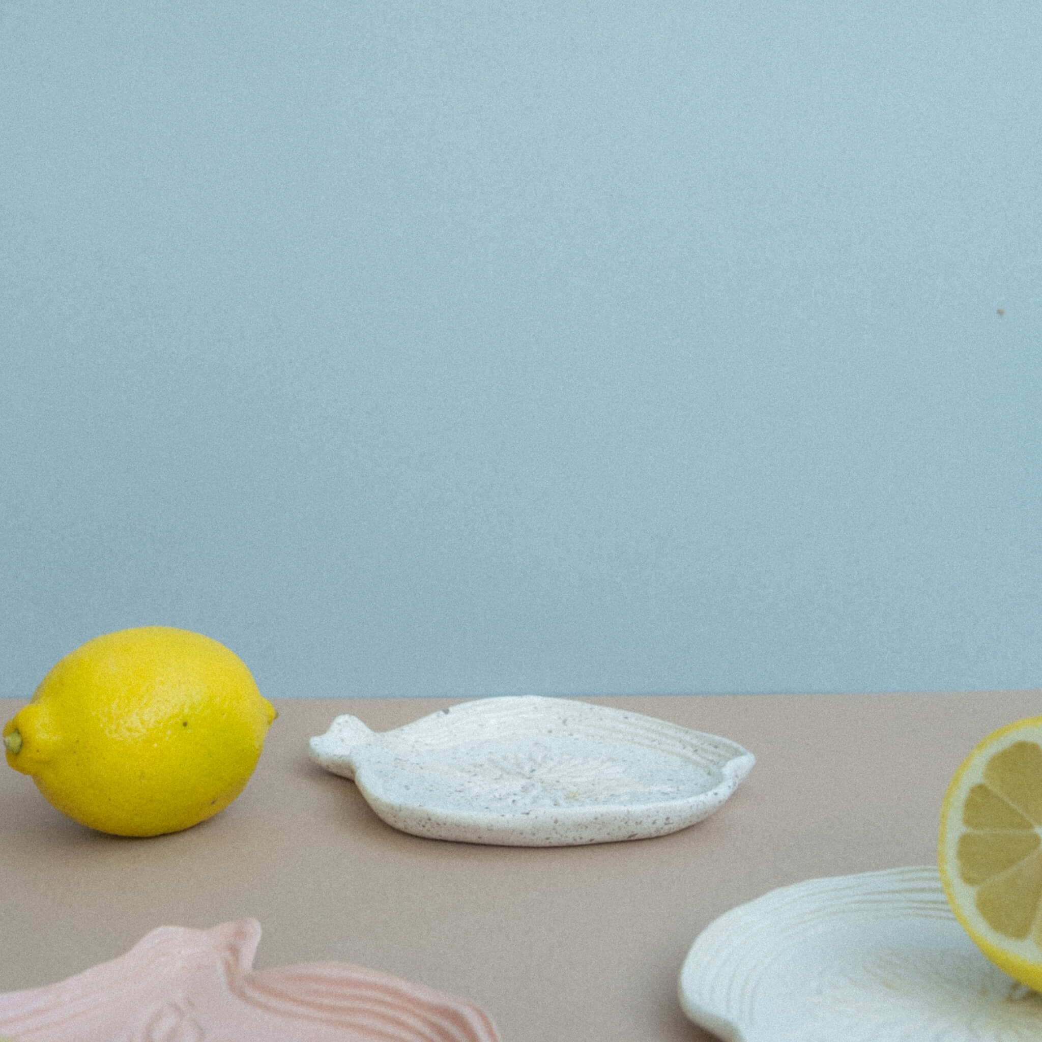 Handmade Dotted Ceramic Incense Holder
