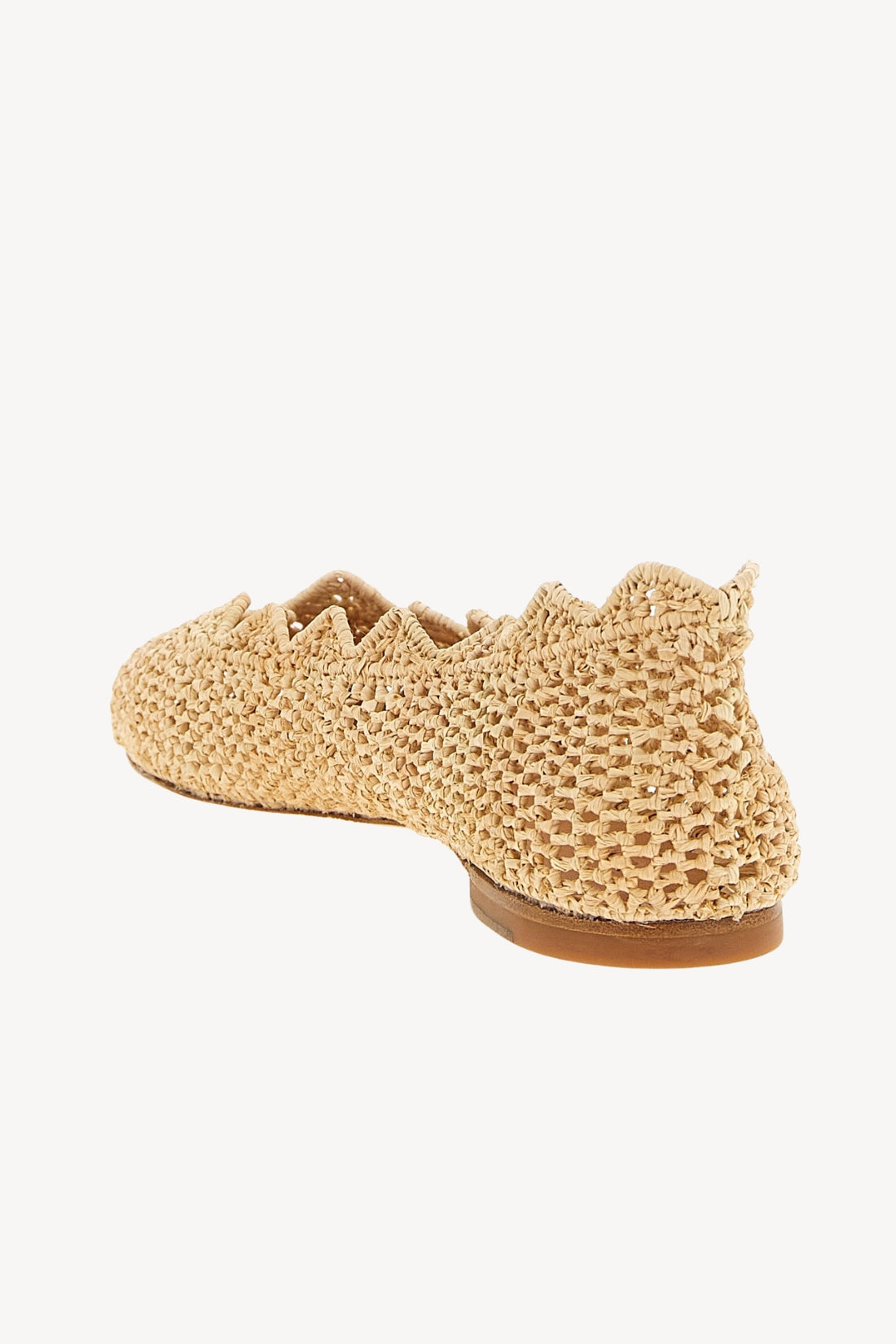 Harper Raffia Ballerina Flats