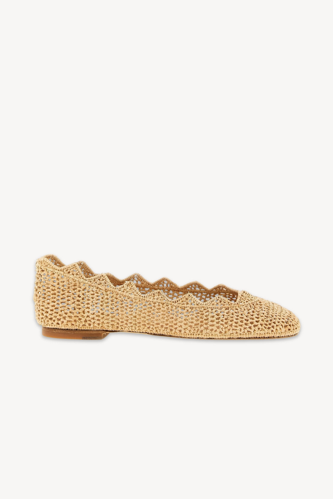 Harper Raffia Ballerina Flats