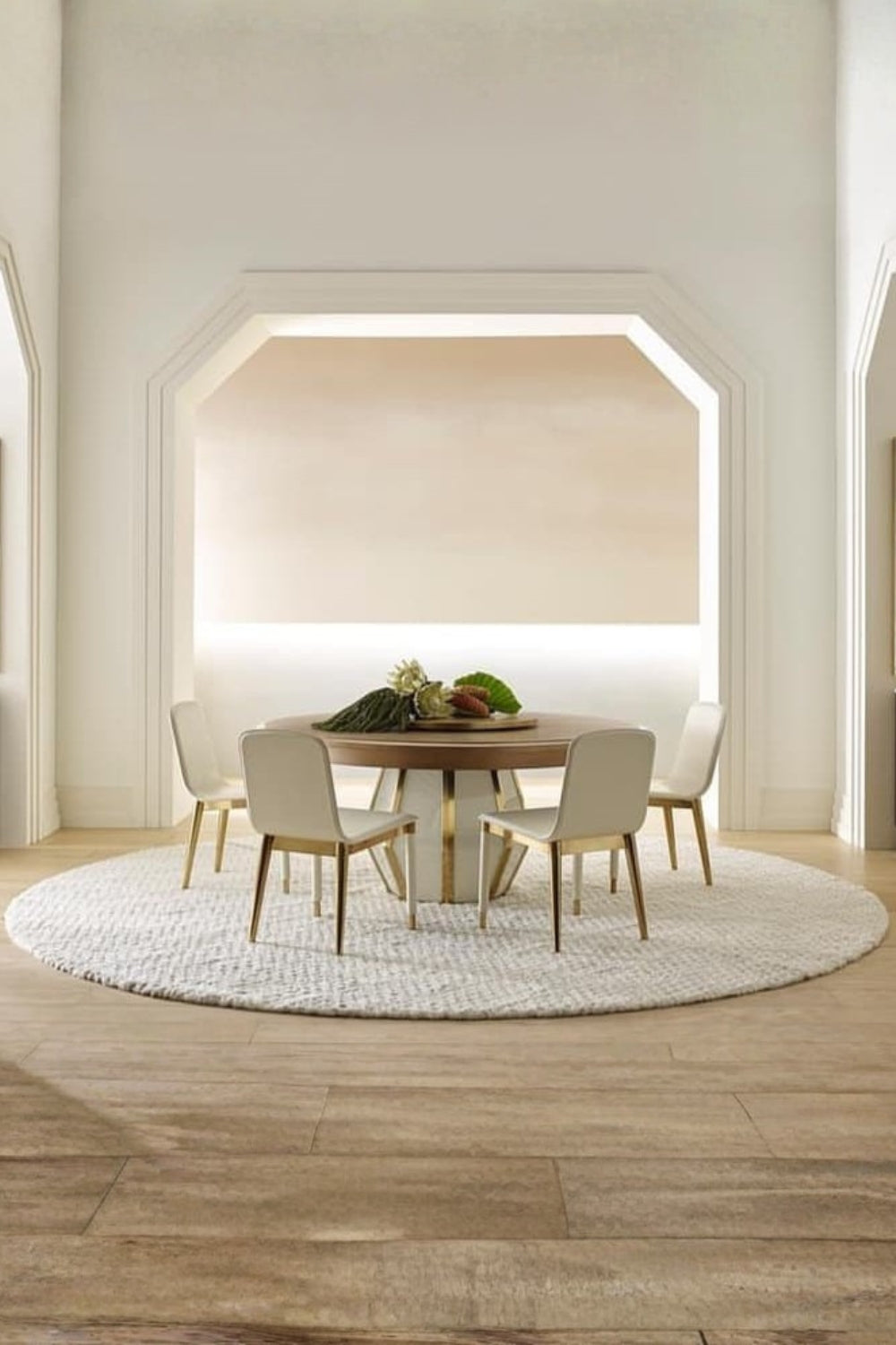 AMANDA | Sculpted Natural Rug