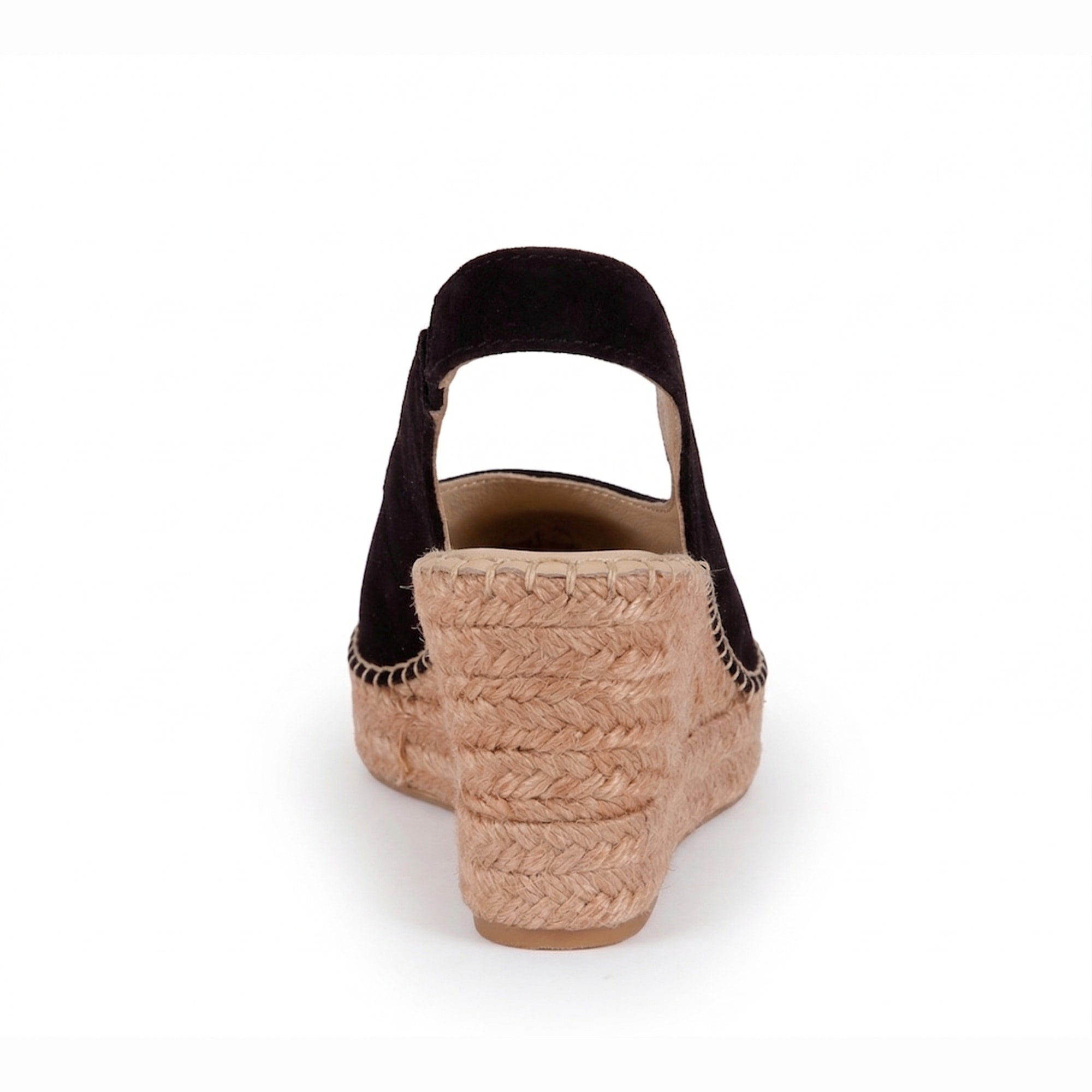 Senorita Black Espadrille Wedges