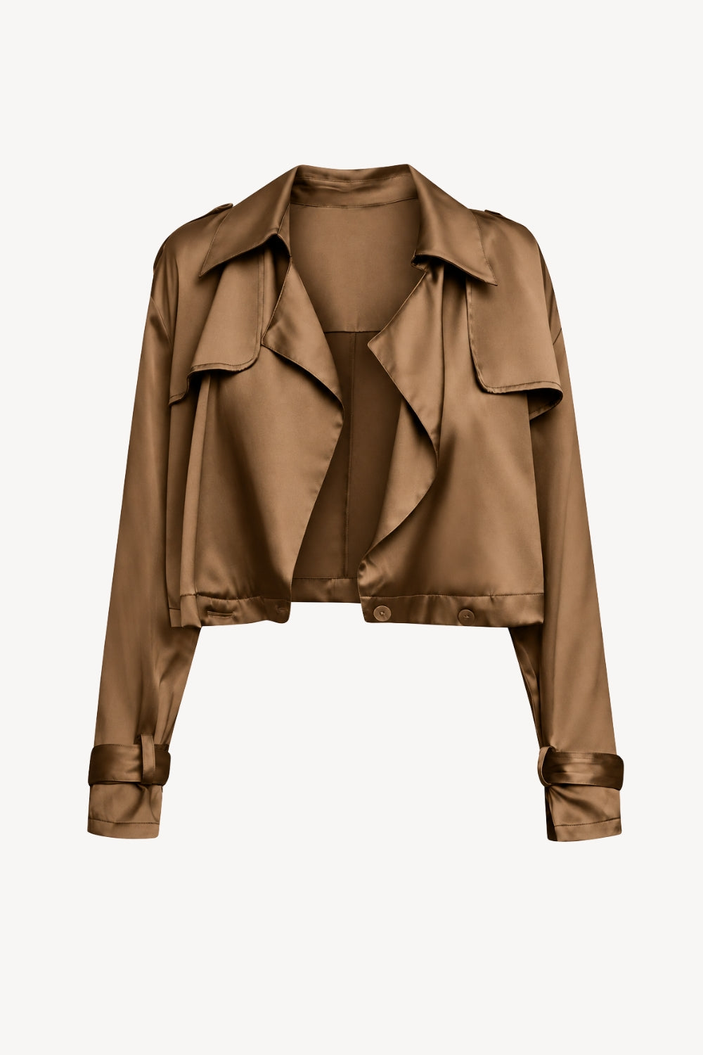 Kensington Trench Cropped