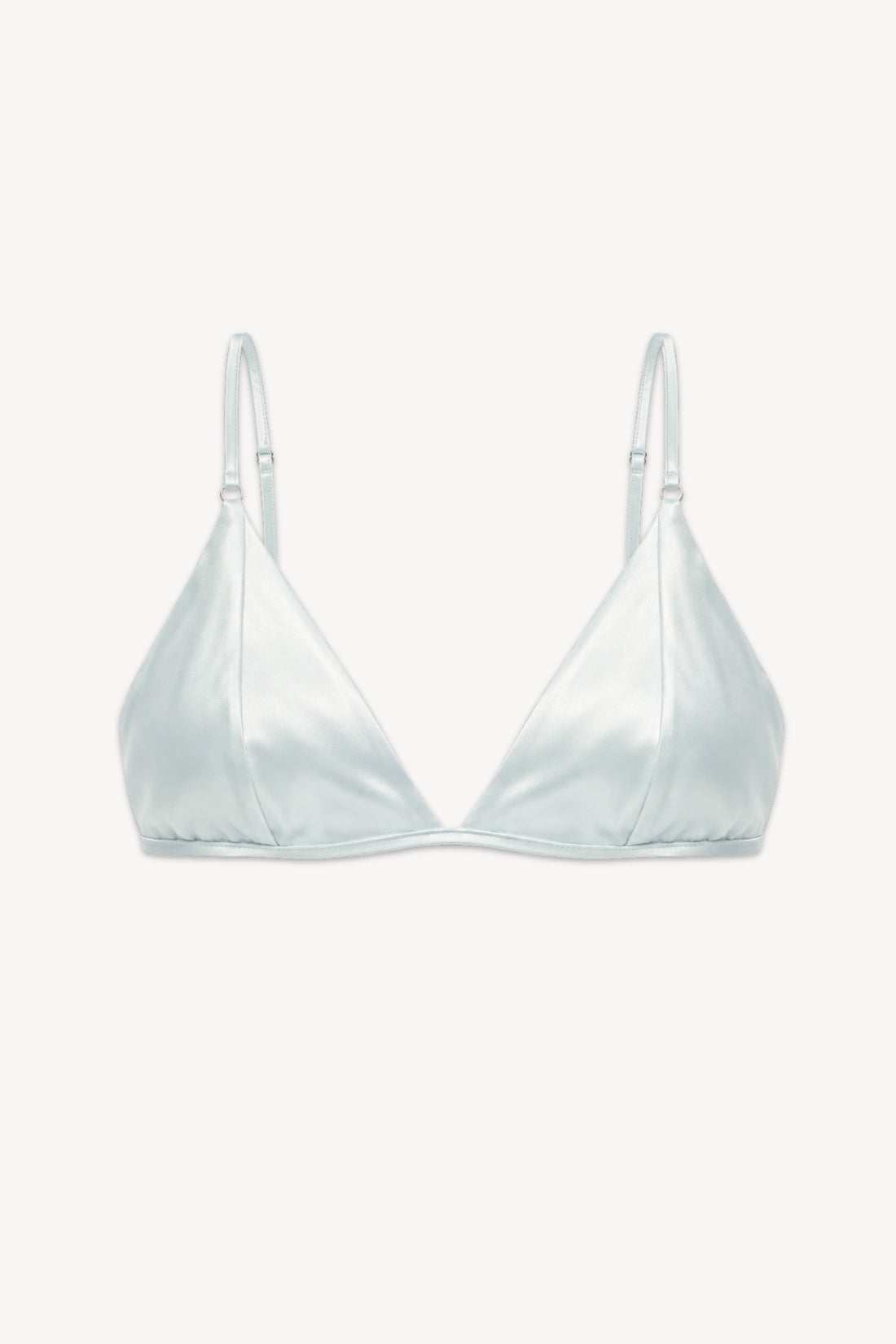 Amalia Silk Bralette | Mother of Pearl
