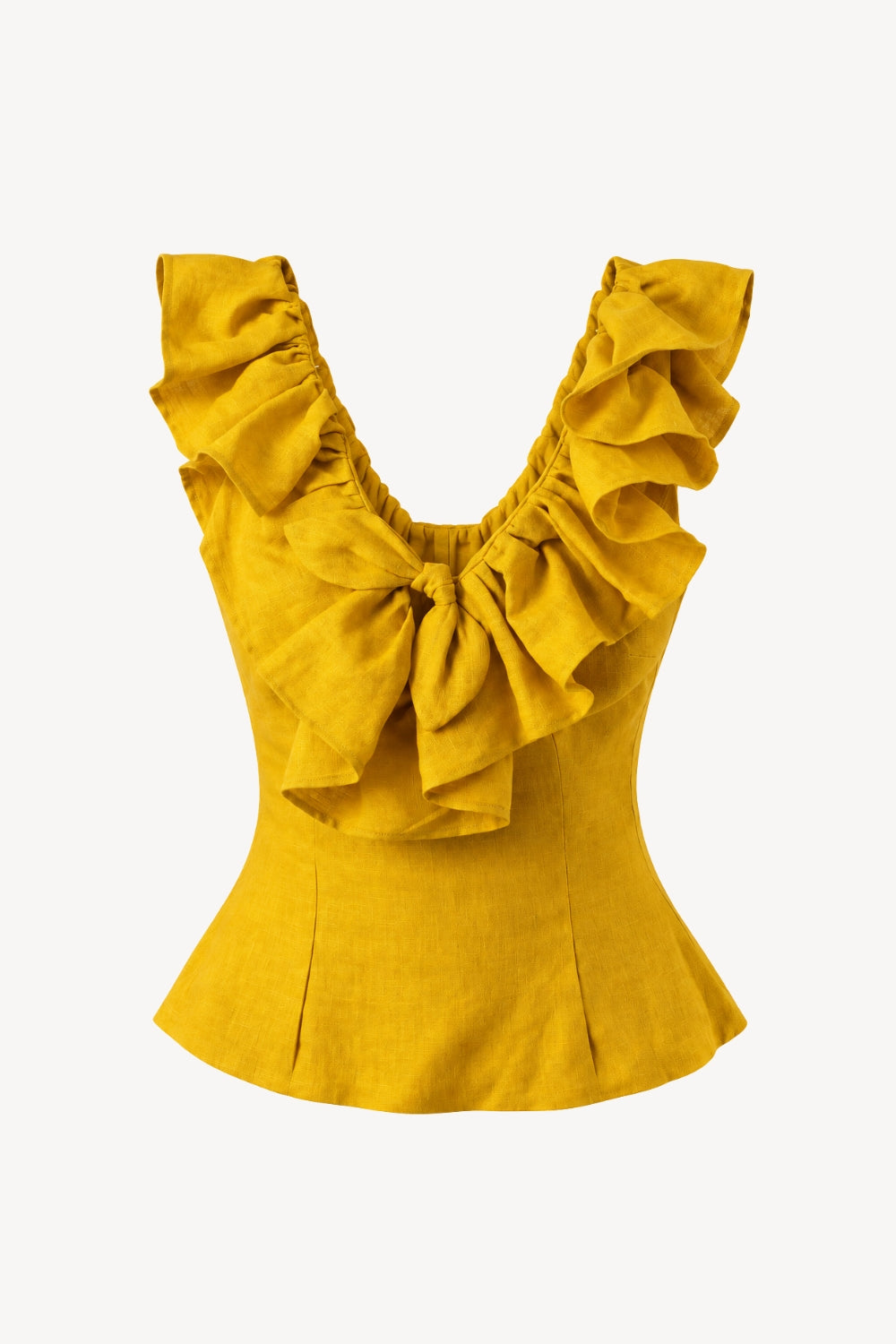 Flora Linen Top